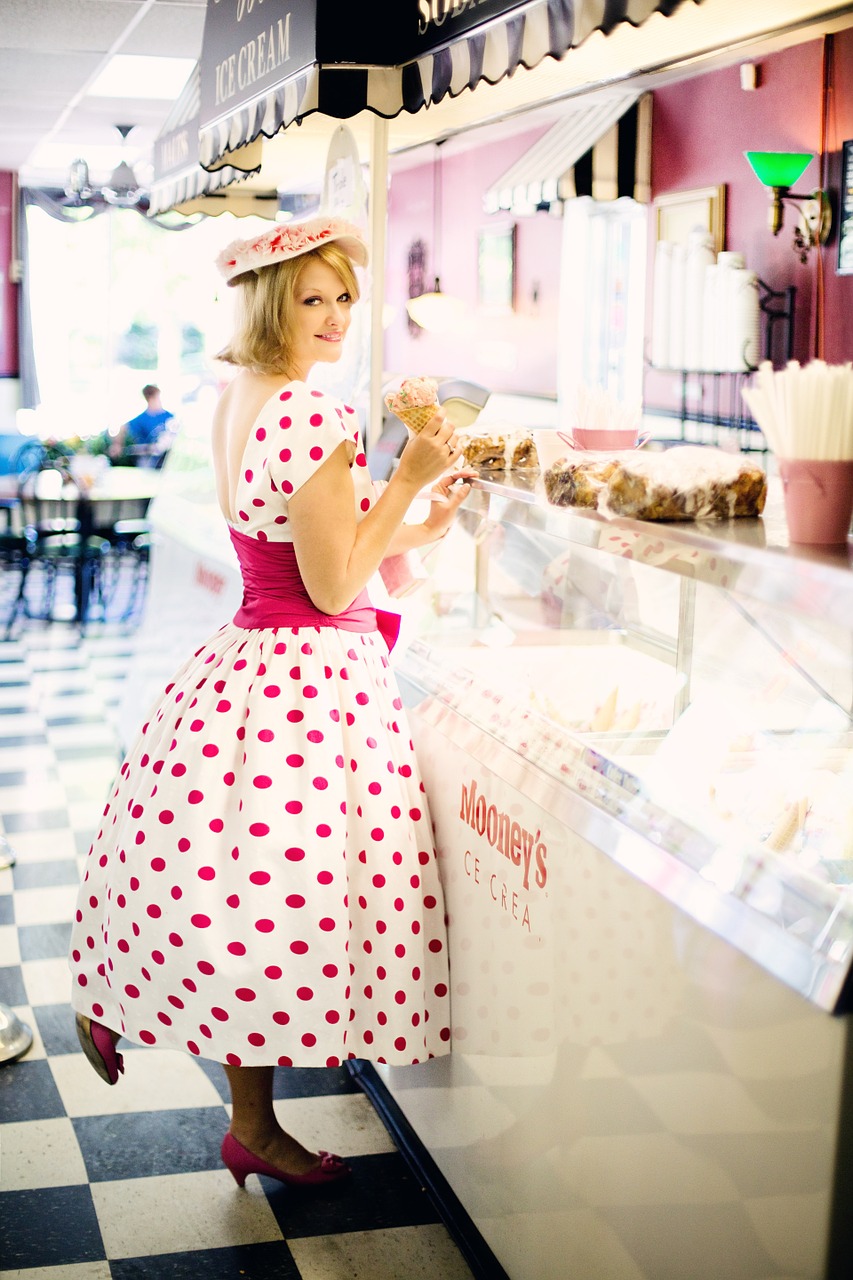 american girl ice cream shop